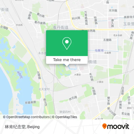 林肯纪念堂 map