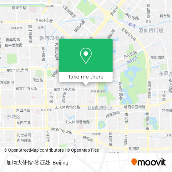 加纳大使馆-签证处 map