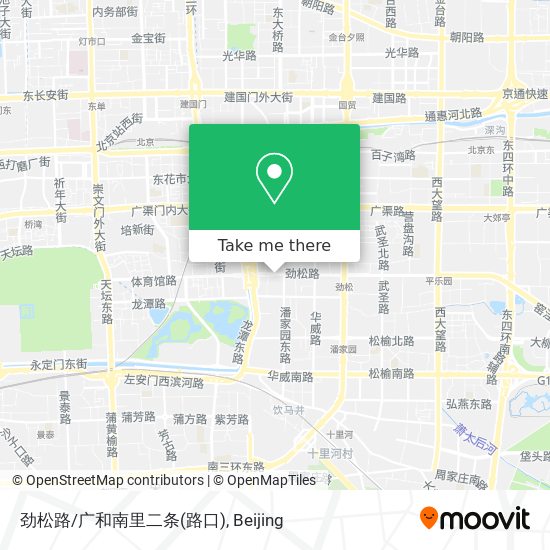 劲松路/广和南里二条(路口) map