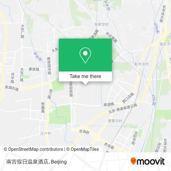 南宫假日温泉酒店 map