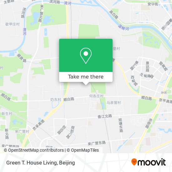 Green T. House Living map