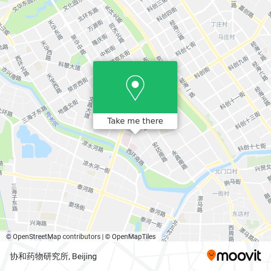 协和药物研究所 map