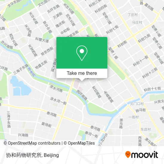 协和药物研究所 map