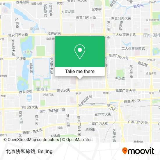 北京协和旅馆 map