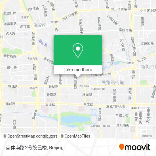 首体南路2号院已楼 map