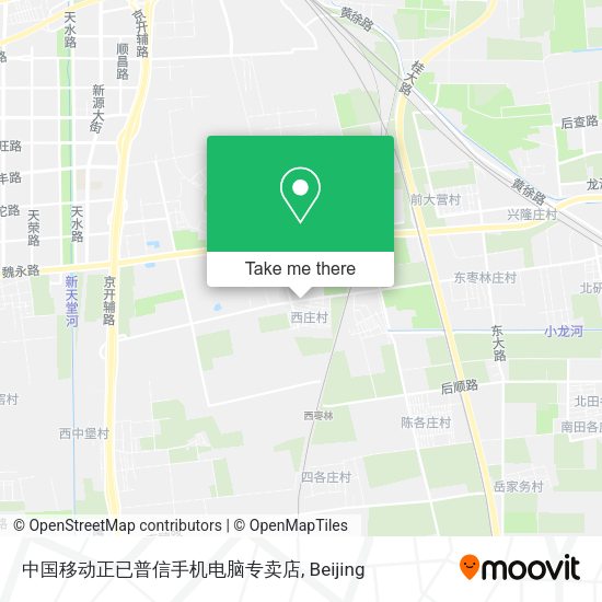 中国移动正已普信手机电脑专卖店 map