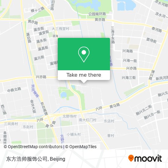 东方浩帅服饰公司 map