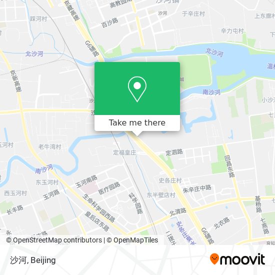 沙河 map