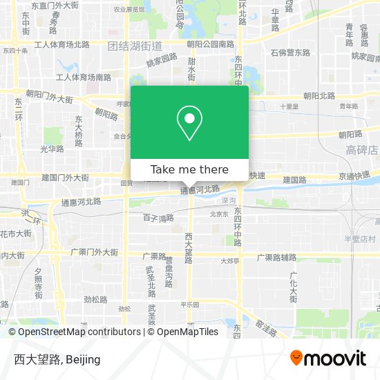 西大望路 map