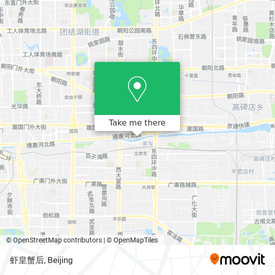 虾皇蟹后 map