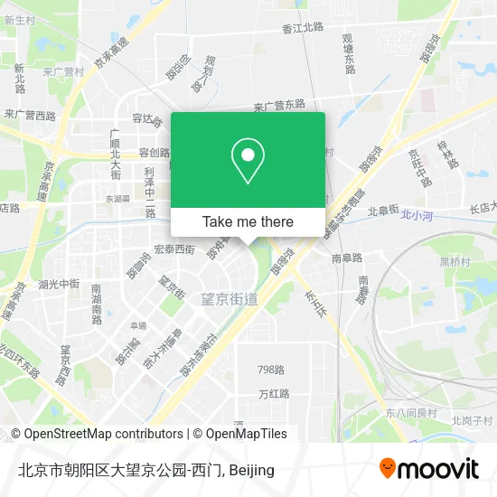 北京市朝阳区大望京公园-西门 map