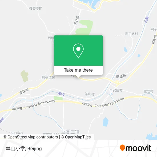 羊山小学 map