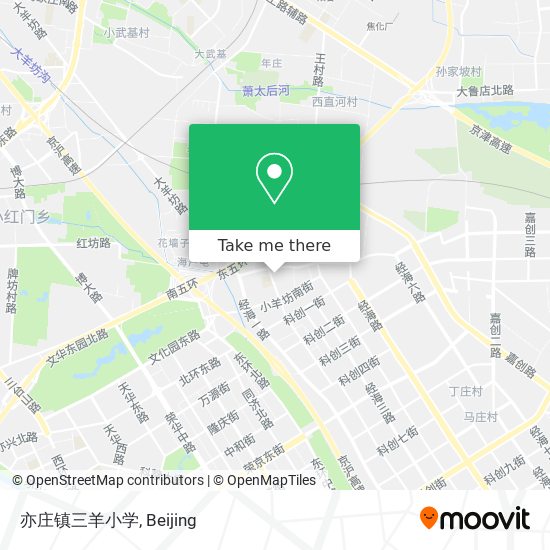 亦庄镇三羊小学 map