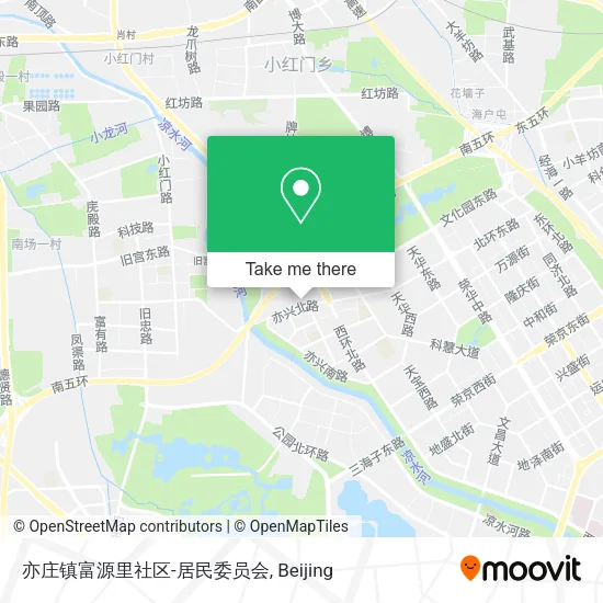 亦庄镇富源里社区-居民委员会 map