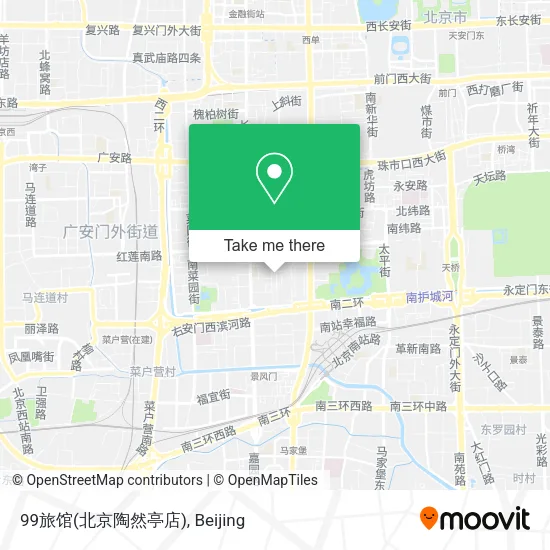 99旅馆(北京陶然亭店) map
