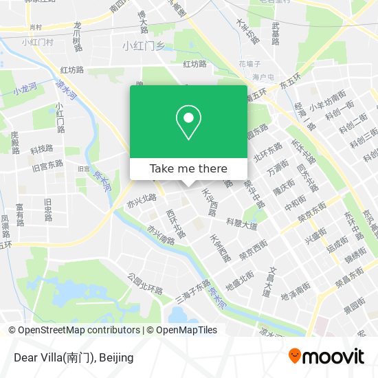 Dear Villa(南门) map