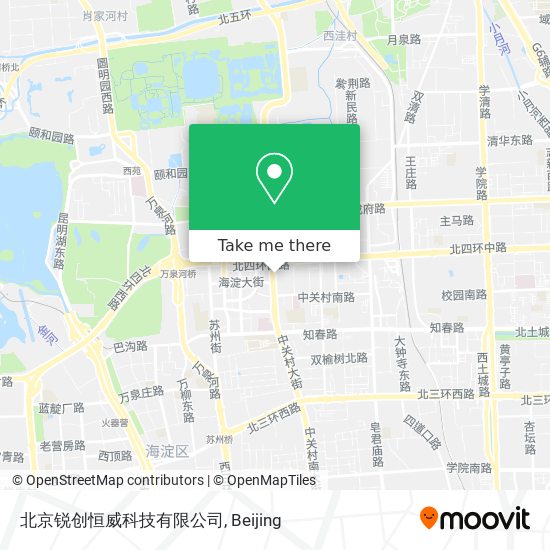 北京锐创恒威科技有限公司 map
