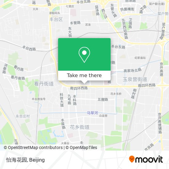 怡海花园 map