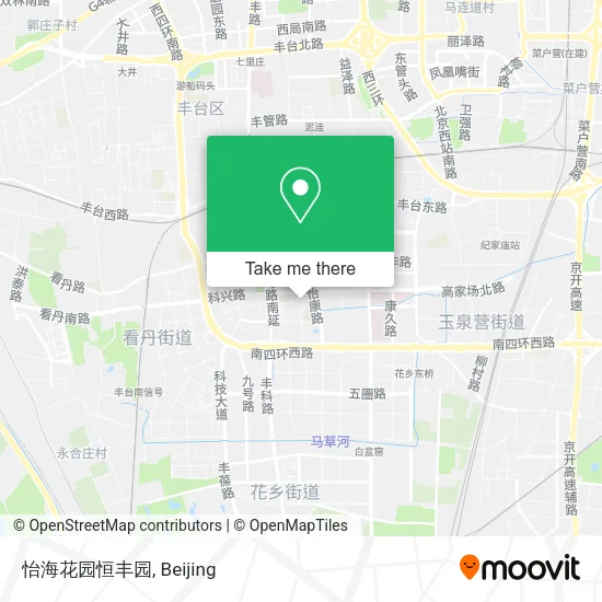 怡海花园恒丰园 map