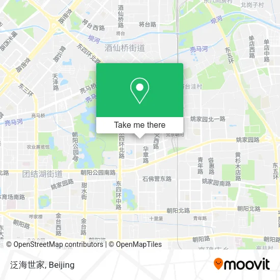 泛海世家 map