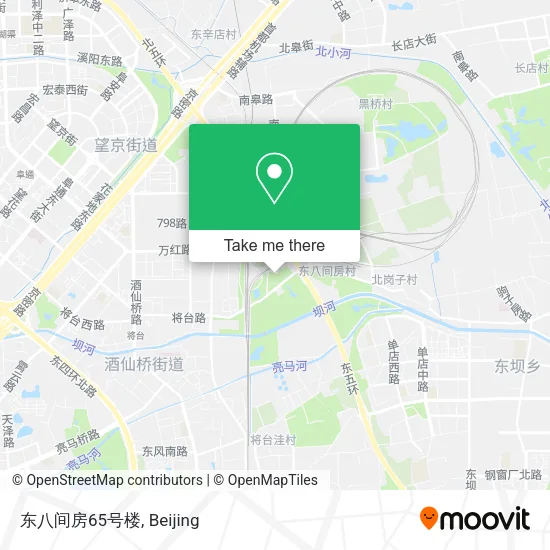 东八间房65号楼 map