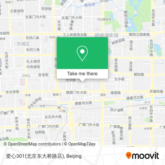爱心301(北京东大桥路店) map