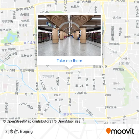 刘家窑 map