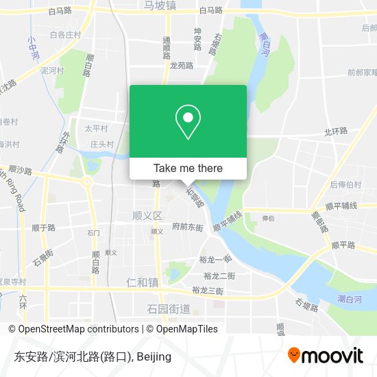 东安路/滨河北路(路口) map