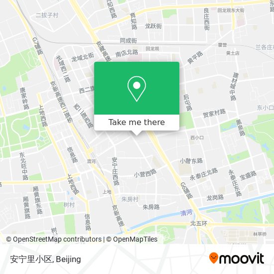 安宁里小区 map
