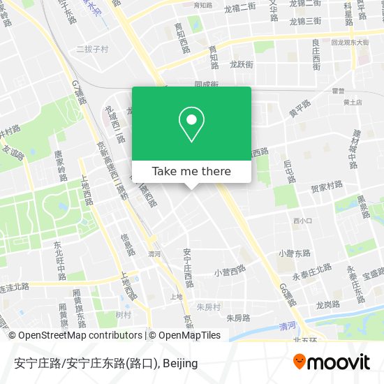 安宁庄路/安宁庄东路(路口) map