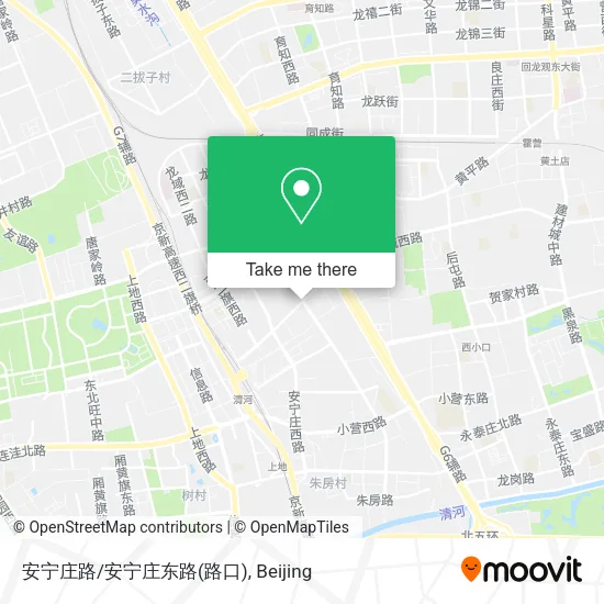 安宁庄路/安宁庄东路(路口) map