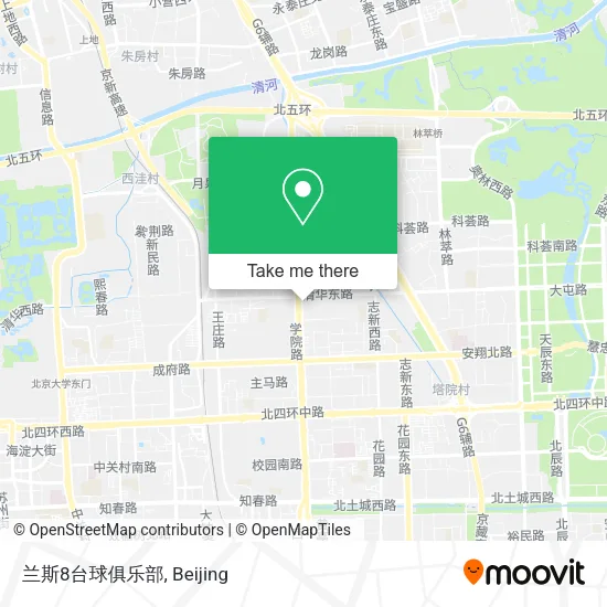 兰斯8台球俱乐部 map
