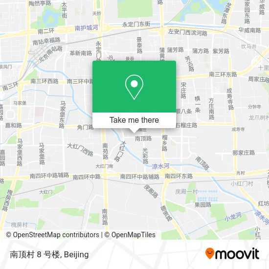 南顶村 8 号楼 map