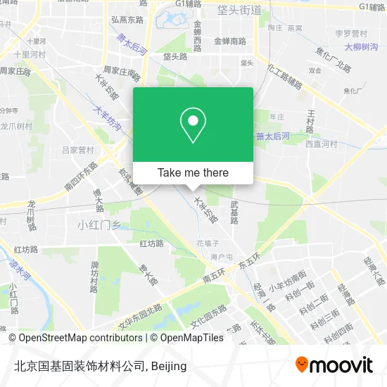 北京国基固装饰材料公司 map