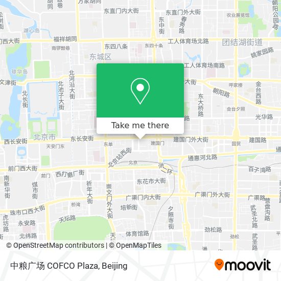 中粮广场 COFCO Plaza map