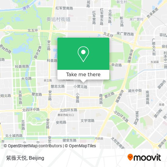 紫薇天悦 map