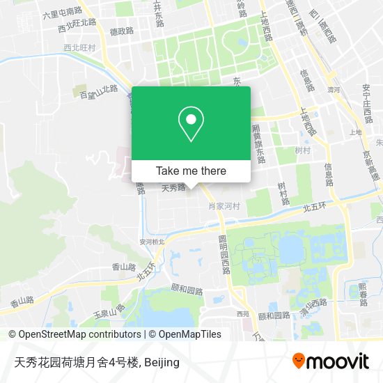 天秀花园荷塘月舍4号楼 map