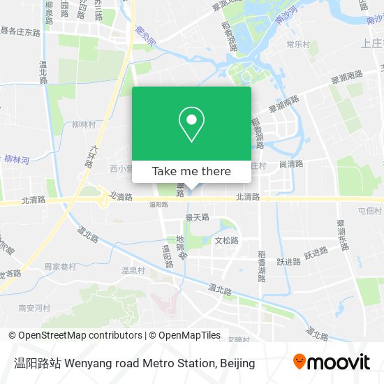 温阳路站 Wenyang road Metro Station map