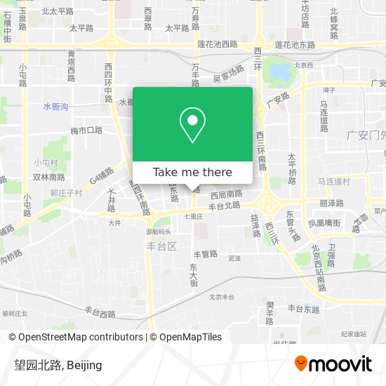望园北路 map