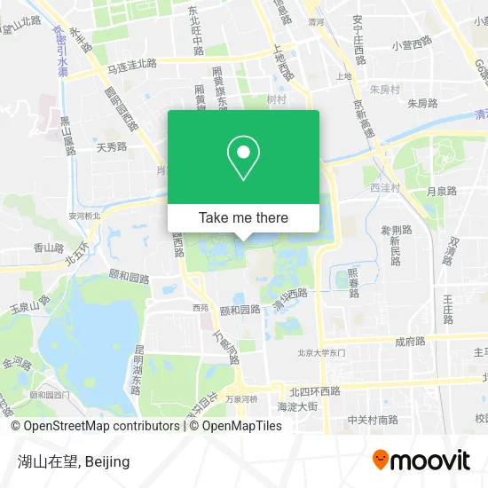 湖山在望 map
