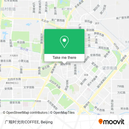 广顺时光街COFFEE map