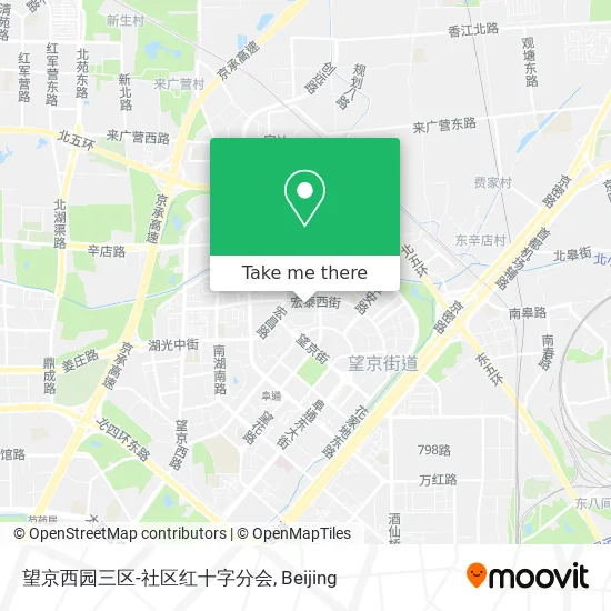 望京西园三区-社区红十字分会 map
