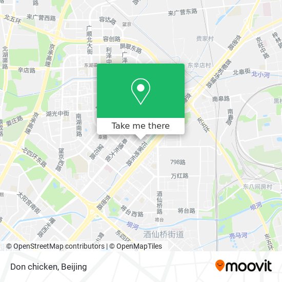 Don chicken map