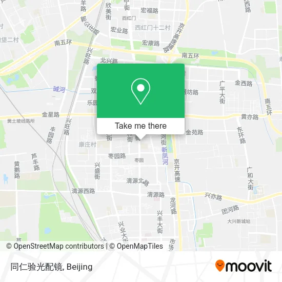 同仁验光配镜 map