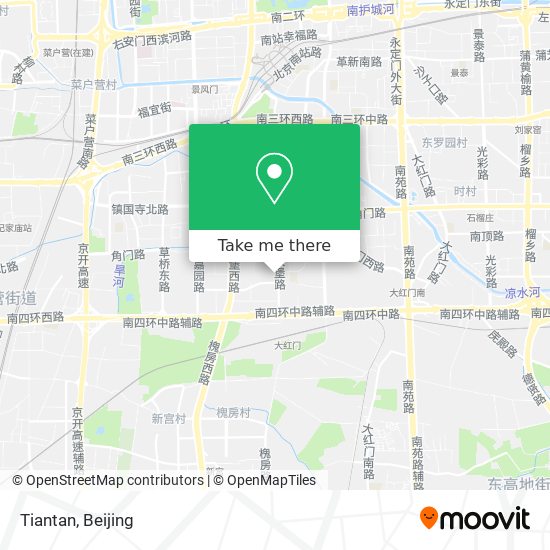 Tiantan map