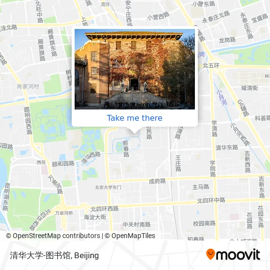 清华大学-图书馆 map