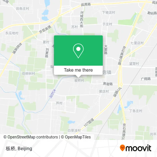 板桥 map