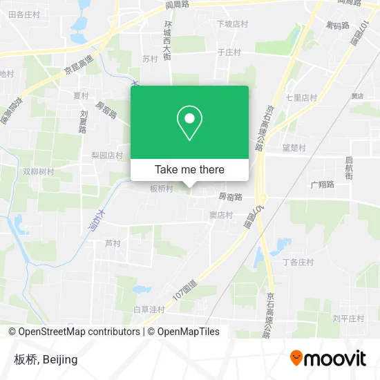 板桥 map