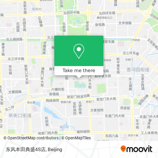 东风本田典盛4S店 map