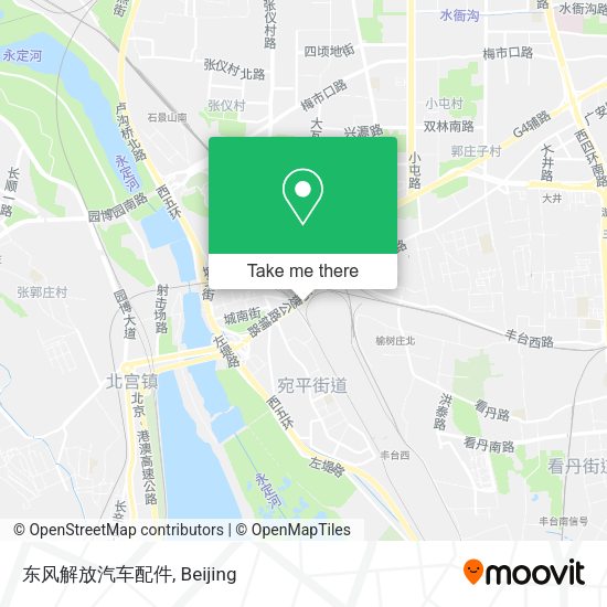 东风解放汽车配件 map